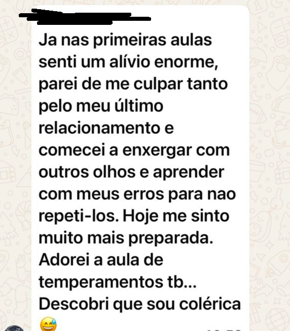 Depoimento de aluna 7